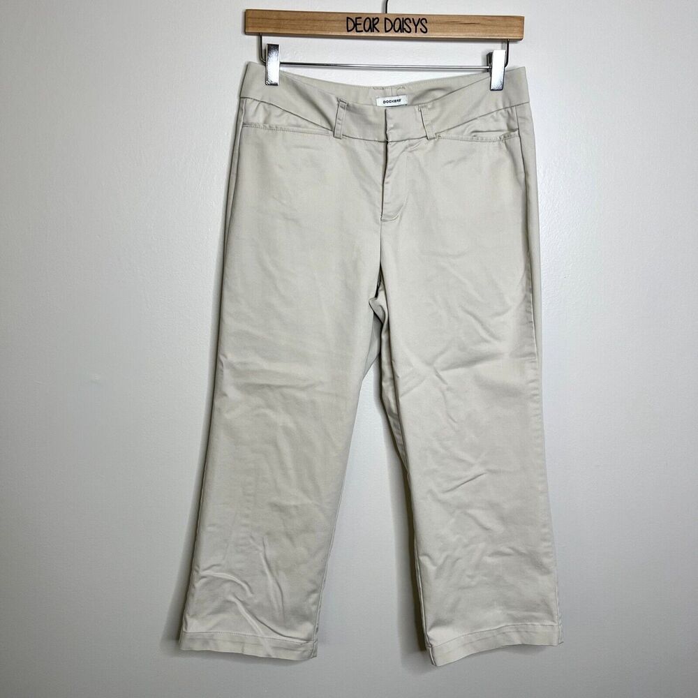 Dockers Metro Capri Mid Rise Curvy Pants